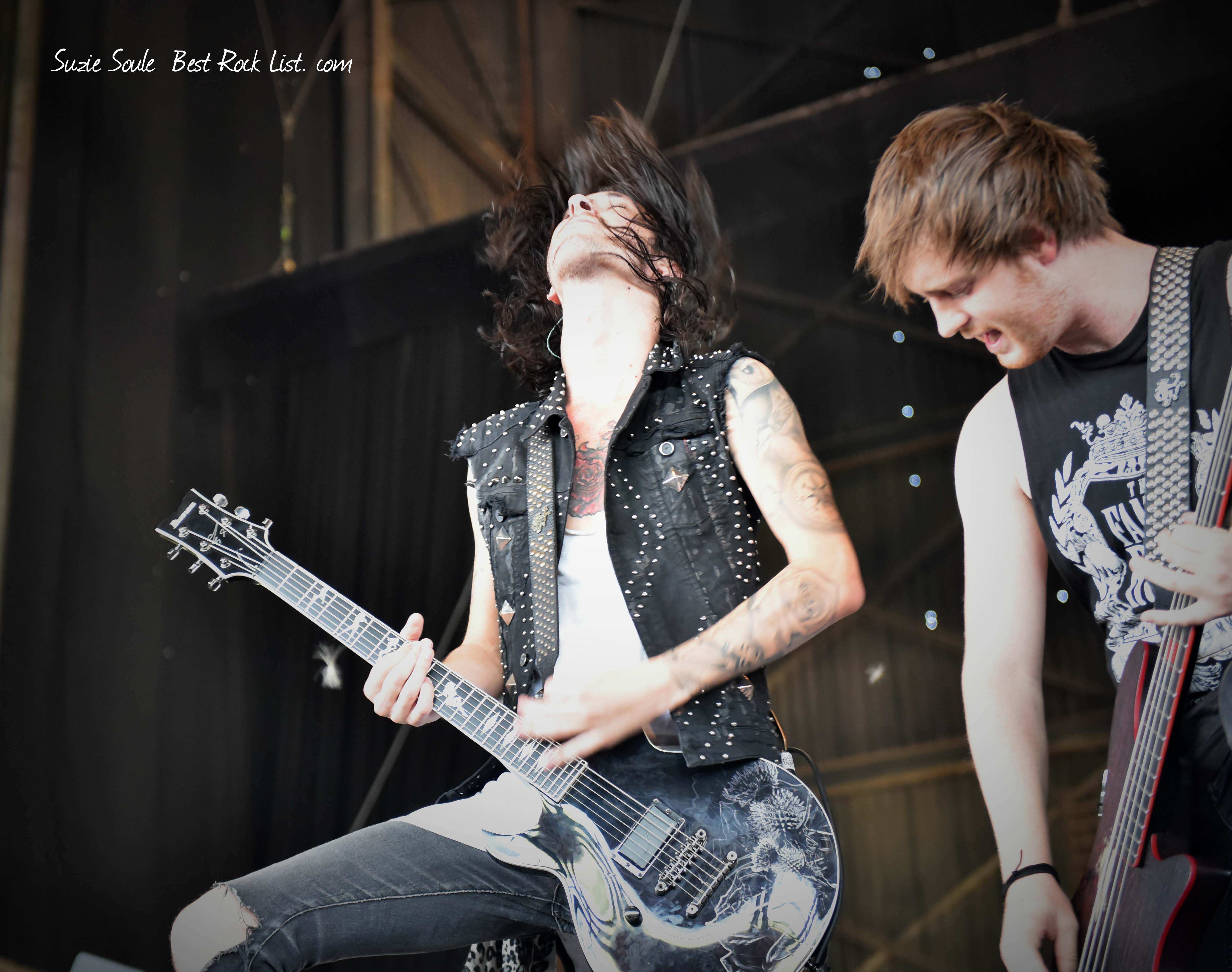 Cameron Liddell and Sam Bettley of Asking Alexandria
